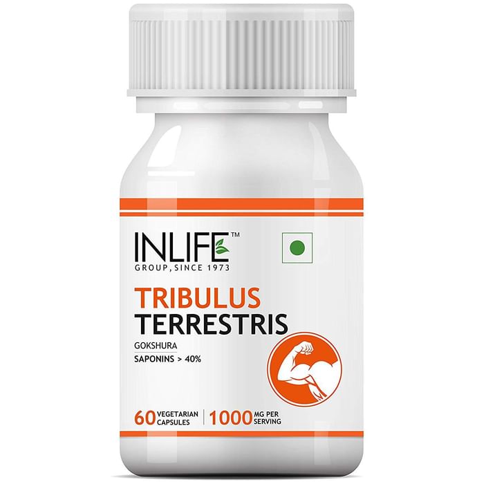 Inlife Tribulus Terrestris 1000mg Vegetarian Capsule