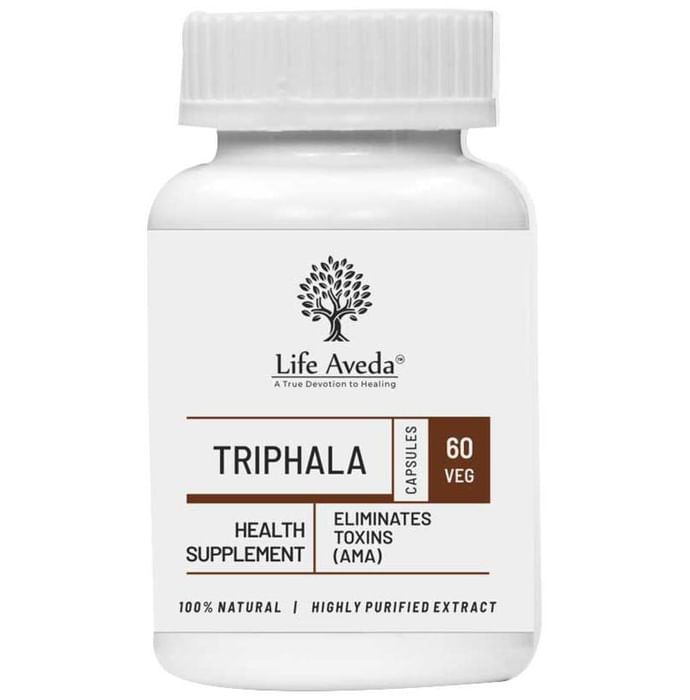 Life Aveda Triphala Veg Capsule