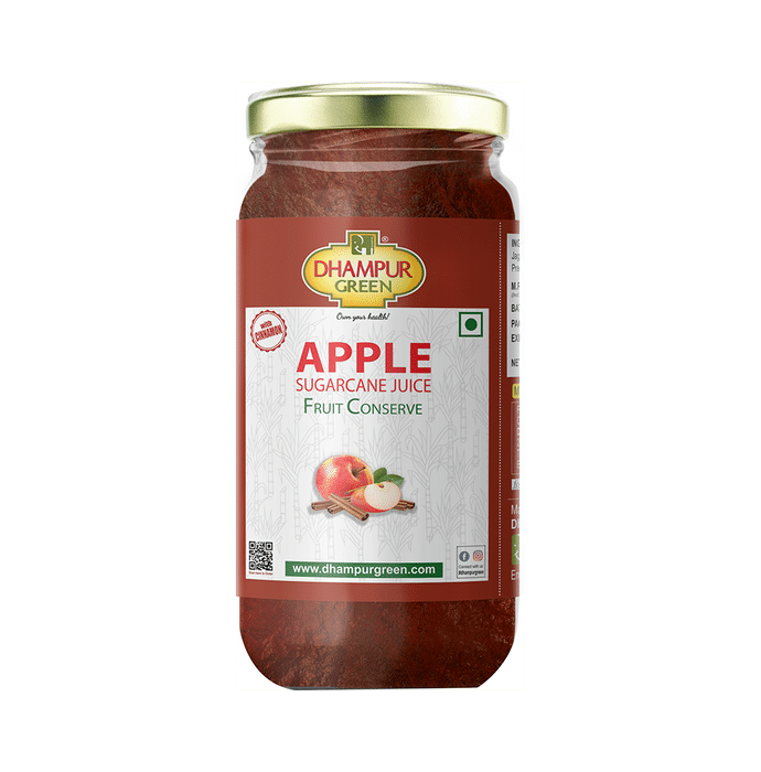 Dhampur Green Apple Sugarcane Juice Fruit Conserve with Cinnamon