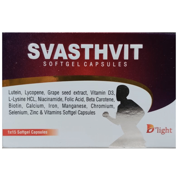 D'light Svasthvit Softgel Capsule