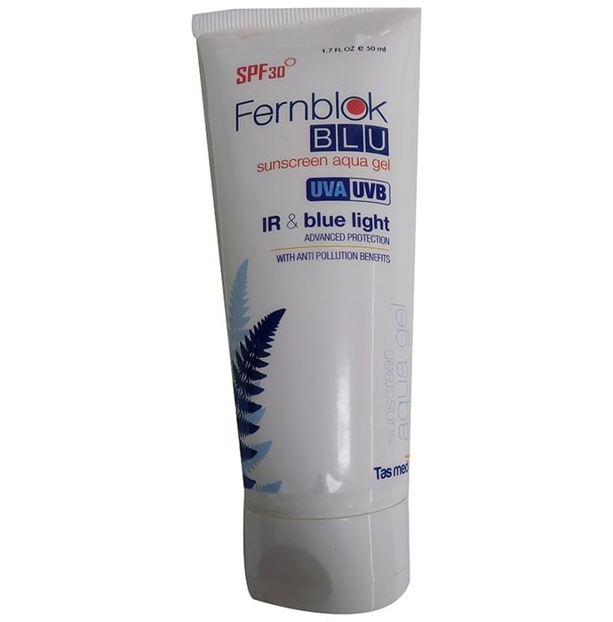 Fernblok BLU Sunscreen Aqua SPF 30 Gel