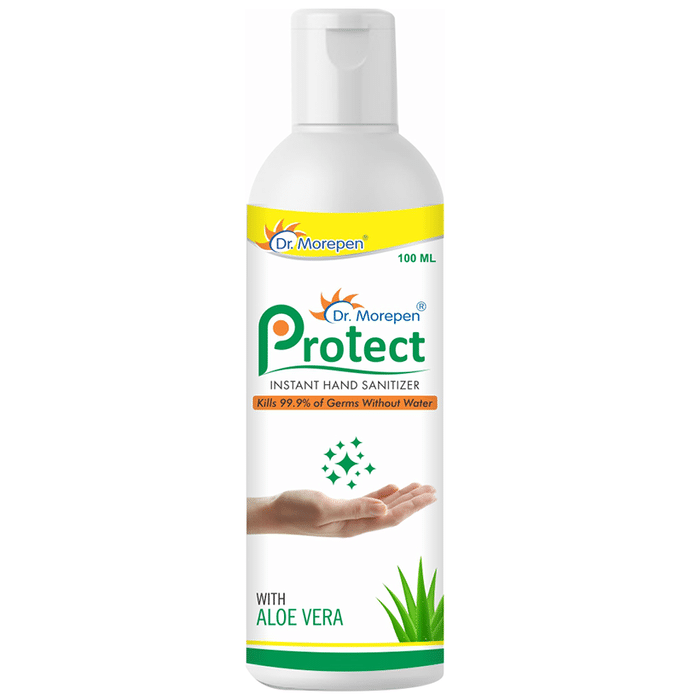 Dr. Morepen Protect Instant Hand Sanitizer Aloe Vera