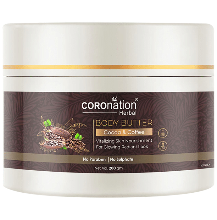 Coronation Herbal Cocoa and Coffee Body Butter (200gm Each)