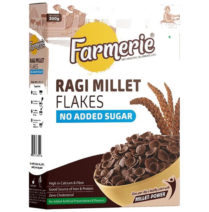 Farmerie Ragi Millet No Added Sugar Flakes