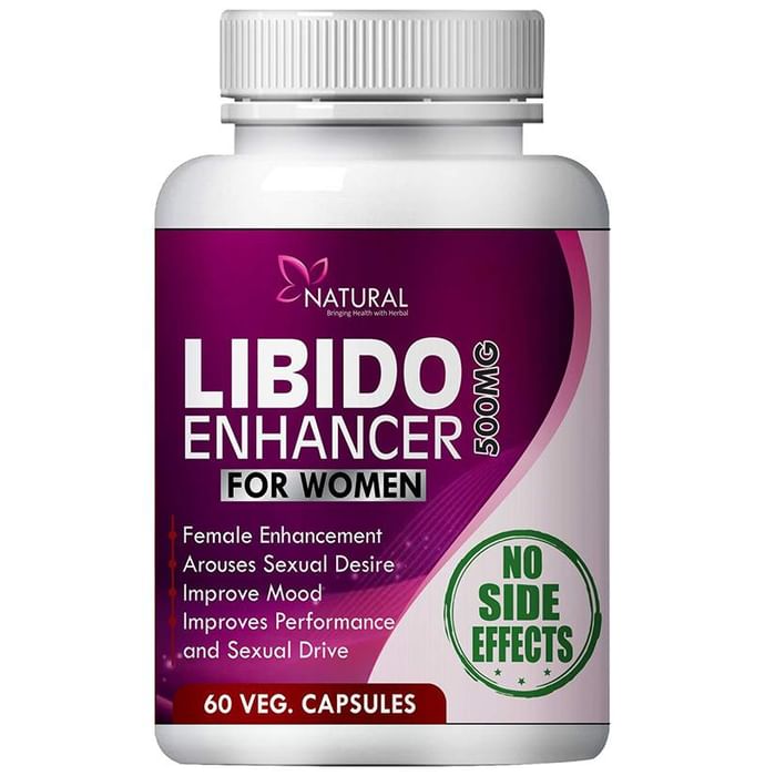 Natural Libido Enhancer for Women 500mg Veg Capsule