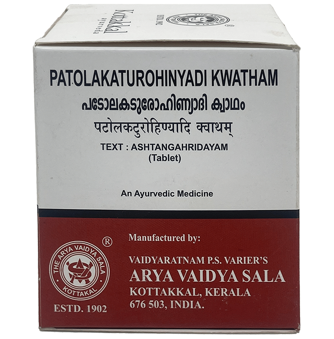 Kottakkal Ayurveda Patolakaturohinyadi Kwatham Tablet