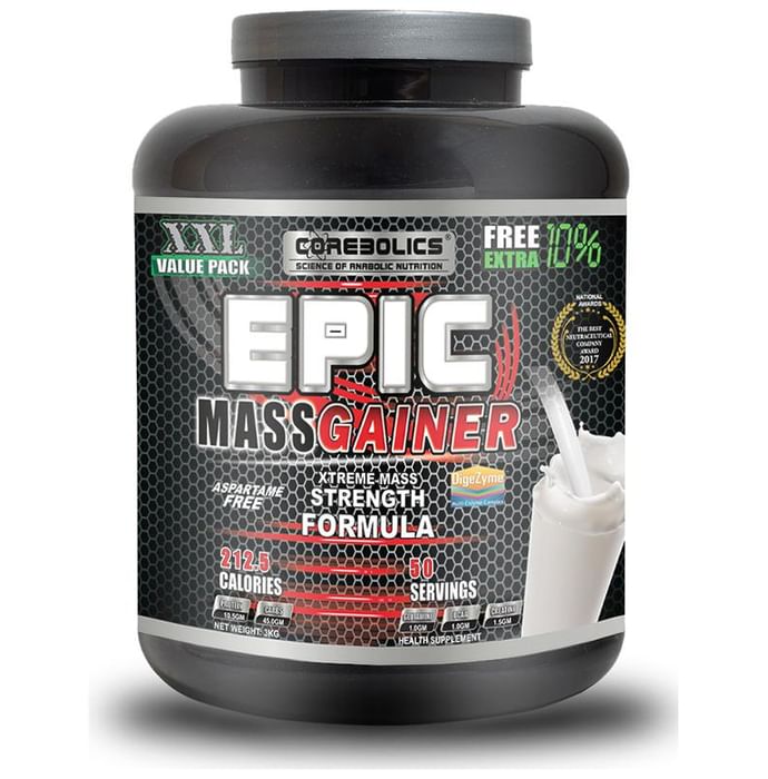 Corebolics Epic Mass Gainer Chocolate Milkshake