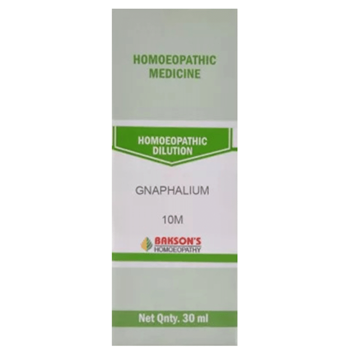 Bakson's Gnaphalium Dilution 10M