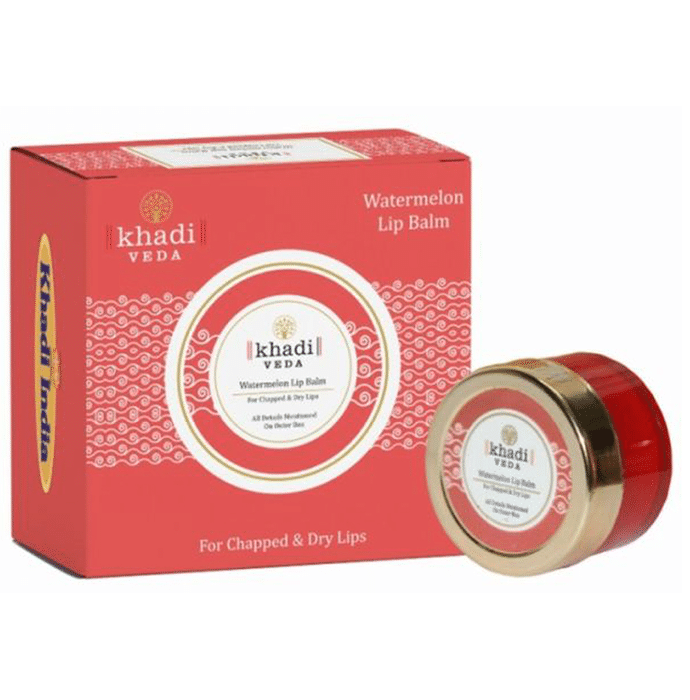 Khadi Veda Watermelon Lip Balm