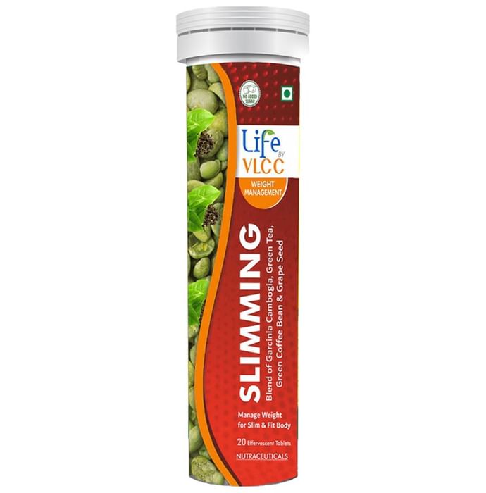 Life by VLCC Slimming Effervescent Tablet (20 Each) Fizzy Apple