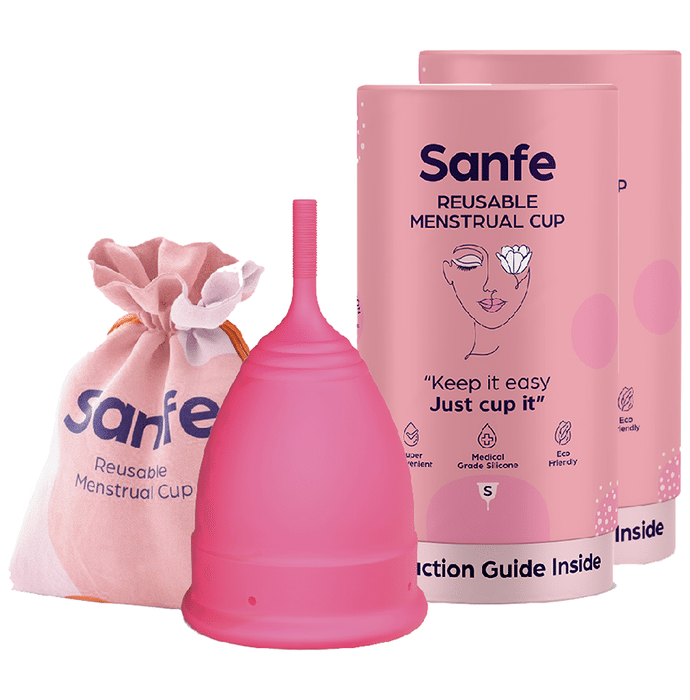 Sanfe Reusable Menstrual Cup Small