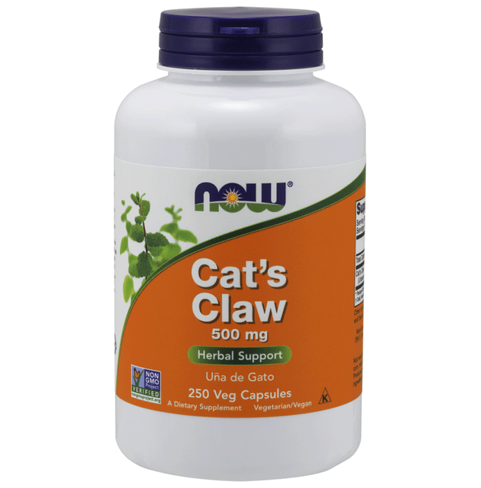 Now Cat's Claw 500mg Veg Capsules