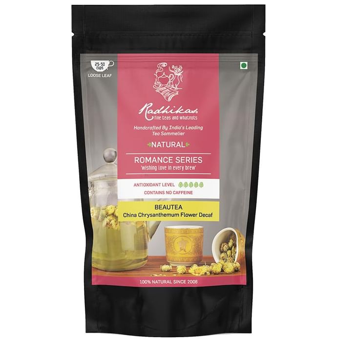 Radhikas Fine Teas Beautea Chrysanthemum Flower Decaf Tisane