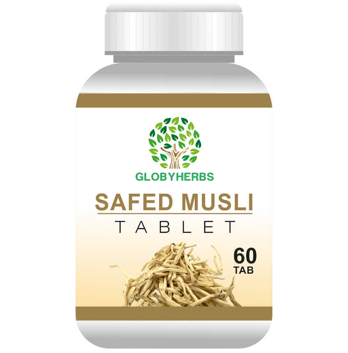 Globyherbs Safed Musli Tablet