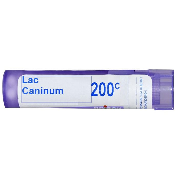 Boiron Lac Caninum Multi Dose Approx 80 Pellets 200 CH