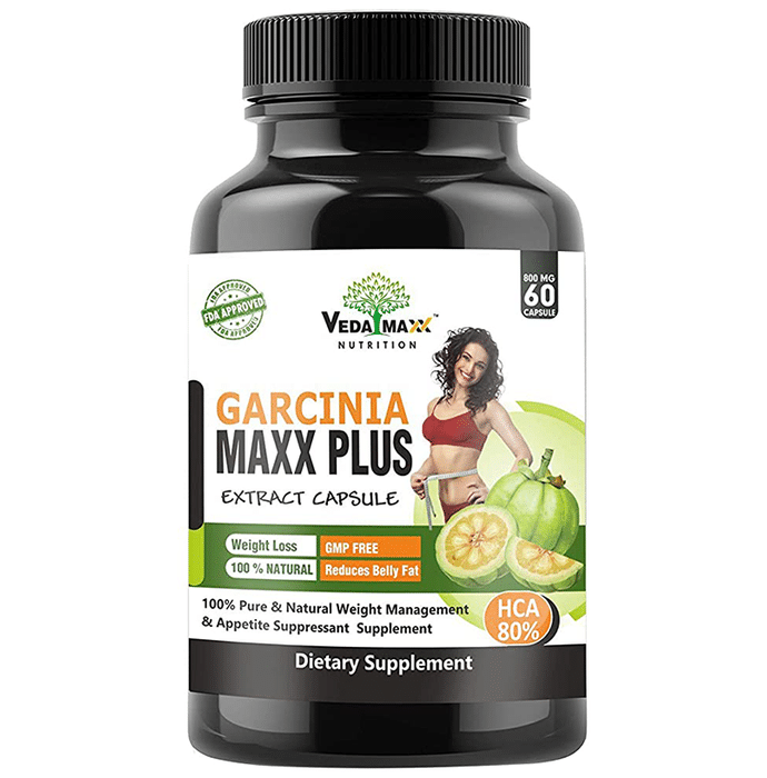 Veda Maxx Nutrition Garcinia Maxx Plus Extract 800mg Capsule