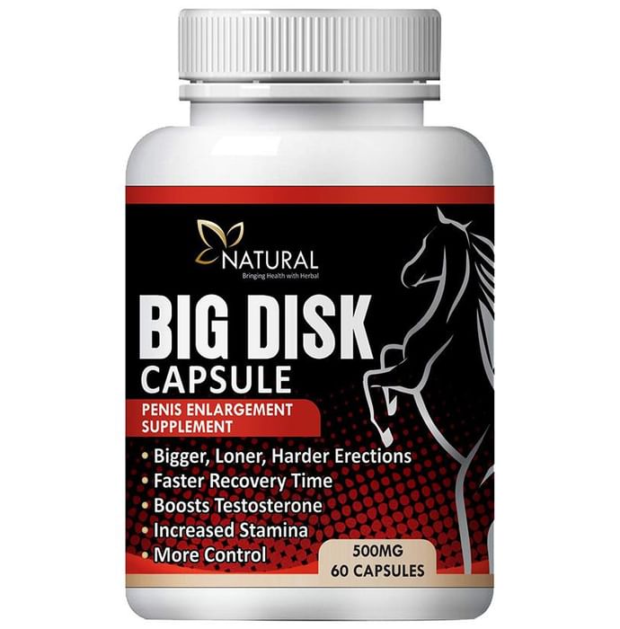 Natural Big Disk 500mg Capsule