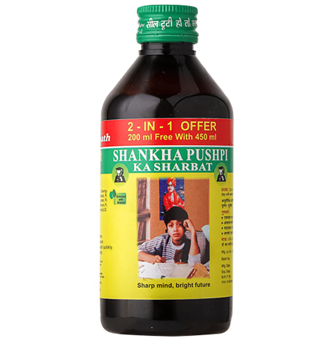 Baidyanath (Noida) Shankha Pushpi Ka Sharbat Liquid