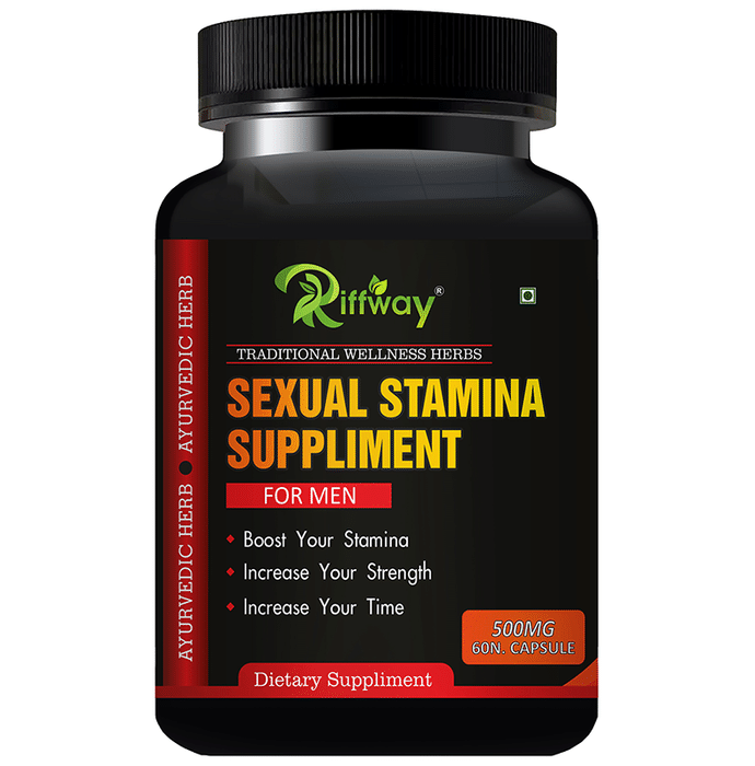 Riffway International Sexual Stamina Suppliment Capsule for Men