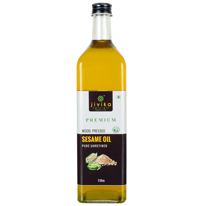 Jivika Naturals Premium Wood Pressed Sesame Oil