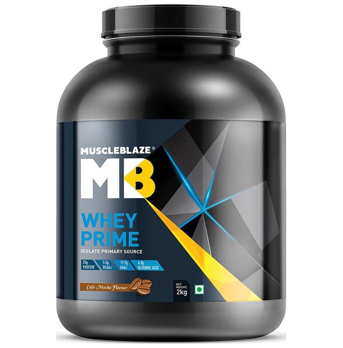 MuscleBlaze Whey Prime Cafe Mocha