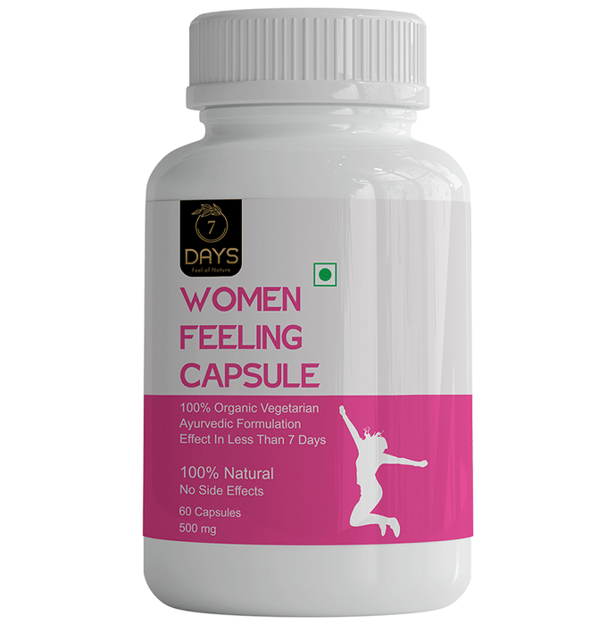 7Days 100% Organic & Natural Women Feeling Veggie Capsule