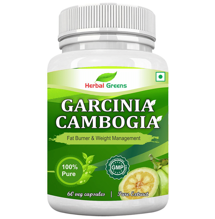 Herbal Greens Garcinia Cambogia Veg Capsules