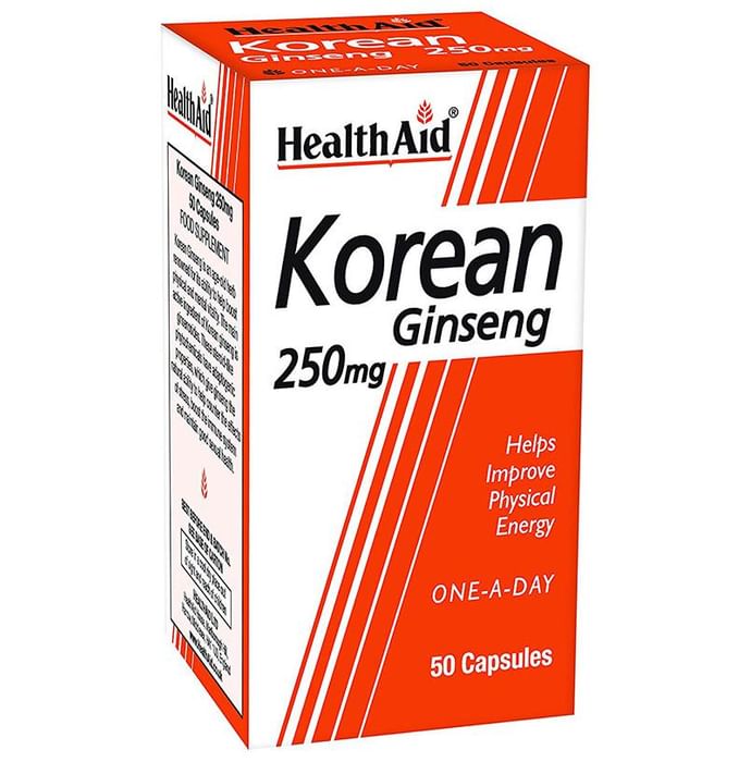 Healthaid Korean Ginseng 250mg Capsule