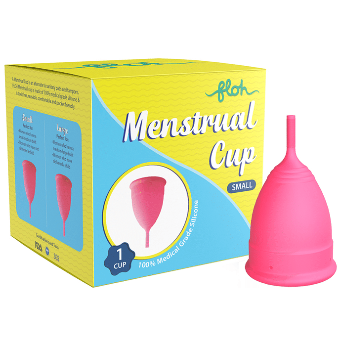 FLOH Small Reusable Menstrual Cup for Women