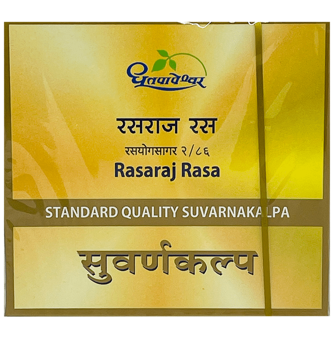 Dhootapapeshwar Rasaraj Rasa Standard Quality Suvarnakalpa Tablet