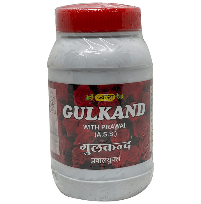 Vyas Gulkand with Prawal