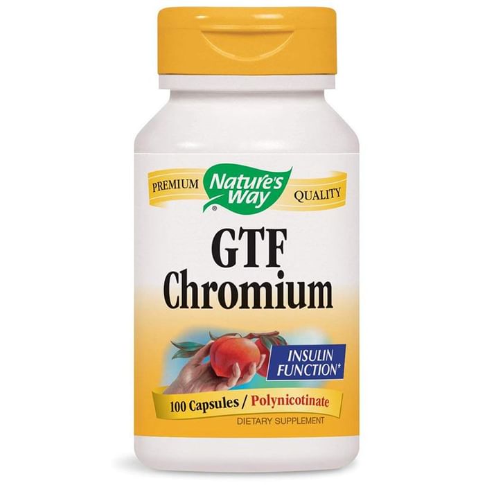 Nature's Way GTF Chromium Polynicotinate Capsule