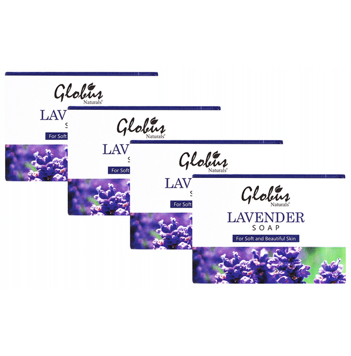Globus Naturals Lavender Soap (100gm Each)