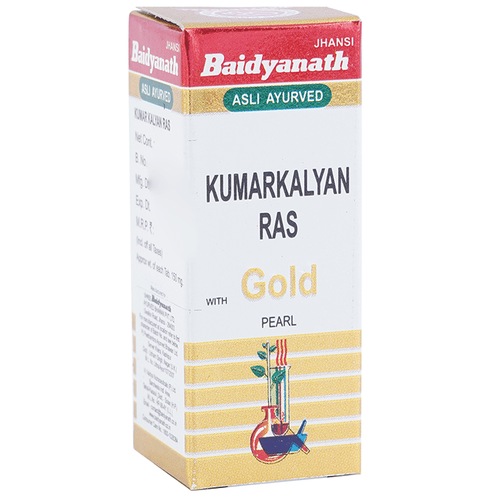 Baidyanath (Jhansi) Kumarkalyan Ras with Gold Pearl Tablet