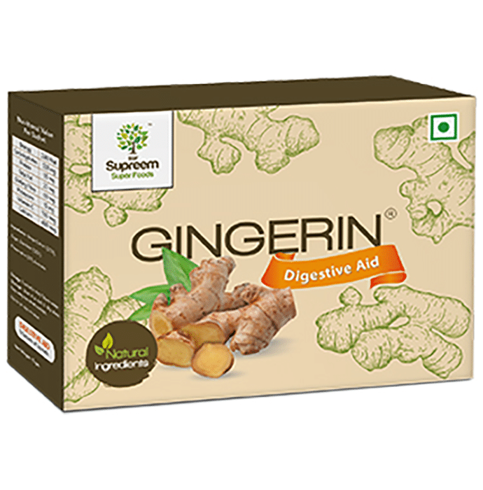 Supreem Super Food Gingerin Digestive Aid(3gm Each) Sachet