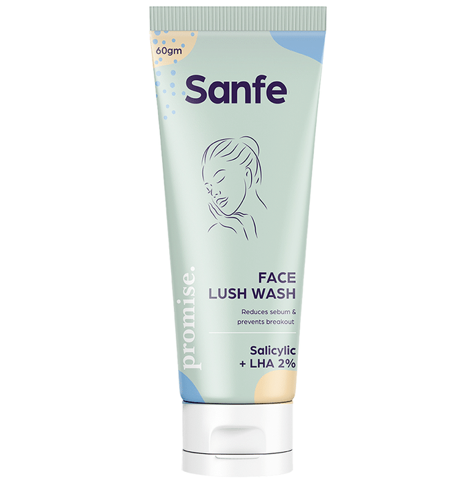 Sanfe Promise Salicylic + LHA 2% Face Lush Wash