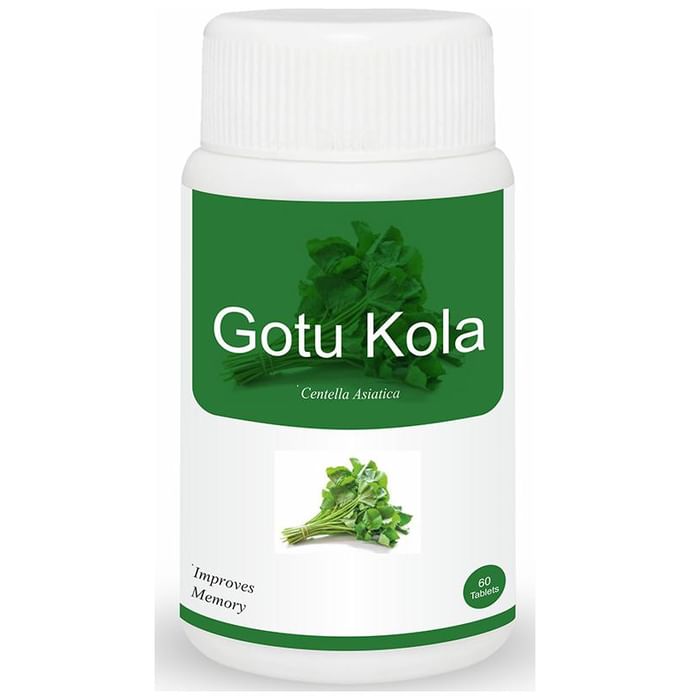 Herb Essential Gotu Kola (Centella Asiatica) 500mg Tablet