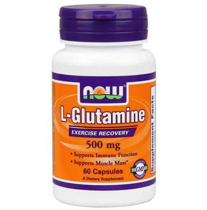 NOW Foods L-Glutamine 500mg Capsule