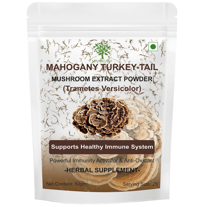 Mahogany Turkey-Tail Mushroom Extract Powder
