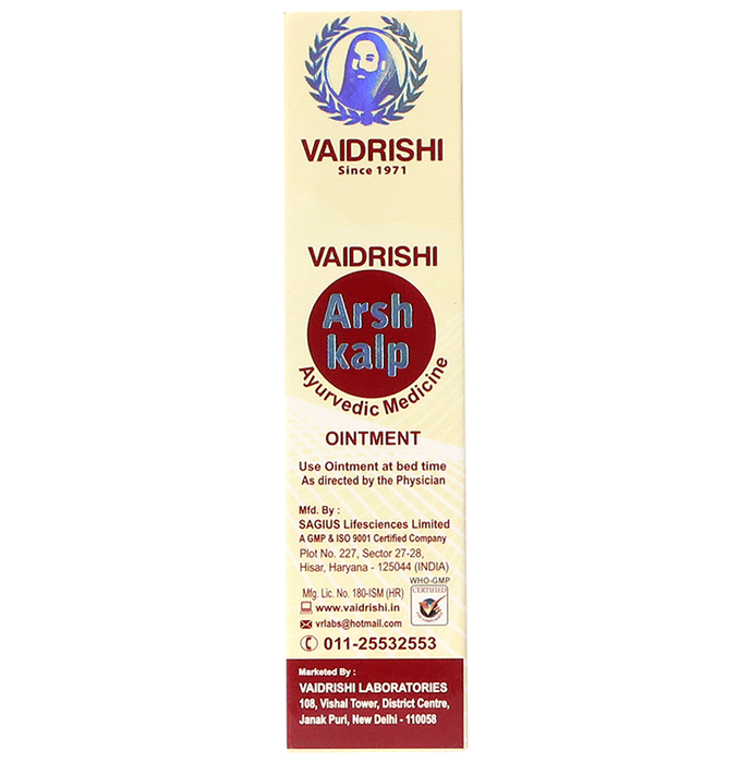 Vaidrishi Arsh Kalp Ointment