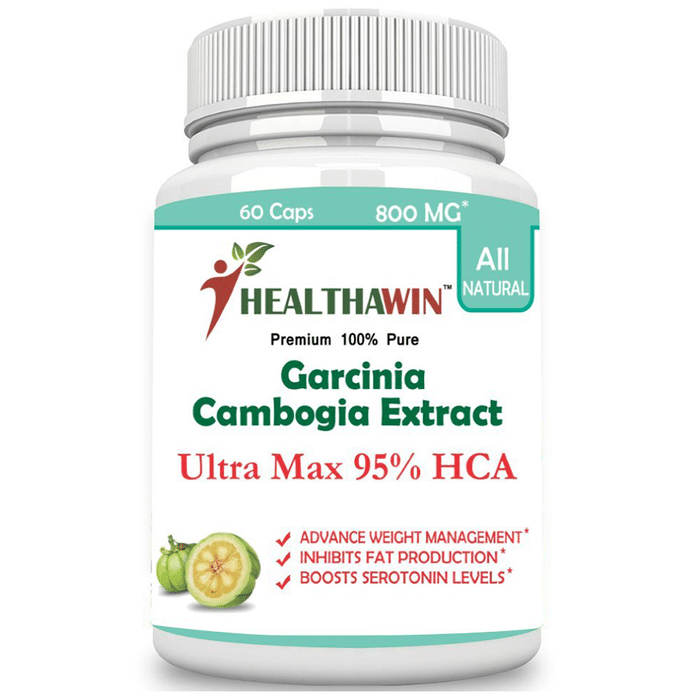 Healthawin Garcinia Cambogia Extract Ultra Max 95% HCA 800mg Capsule