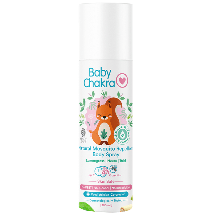 Baby Chakra Natural Mosquito Repellent Body Spray