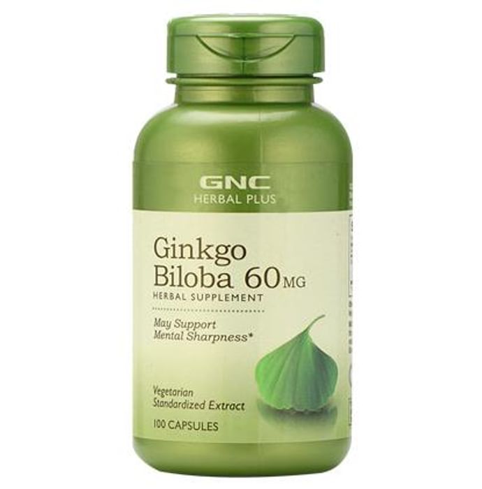 GNC Herbal Plus Ginkgo Biloba 60mg Capsule