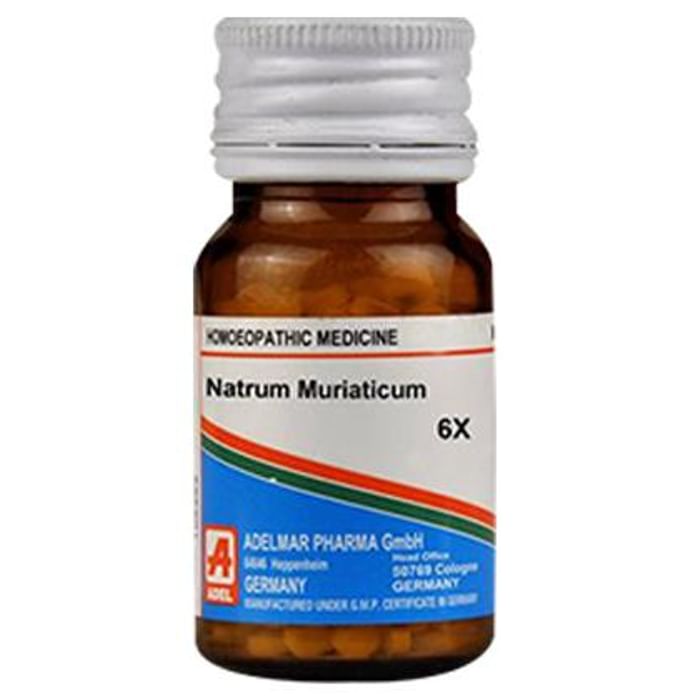 ADEL Natrum Muriaticum Biochemic Tablet 6X