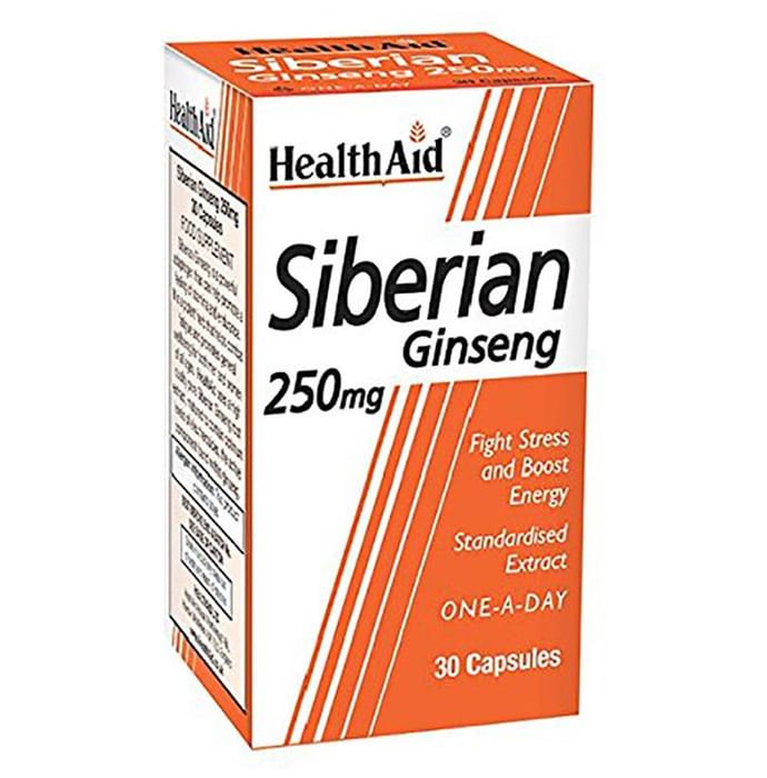 Healthaid Siberian Ginseng 250mg Capsule