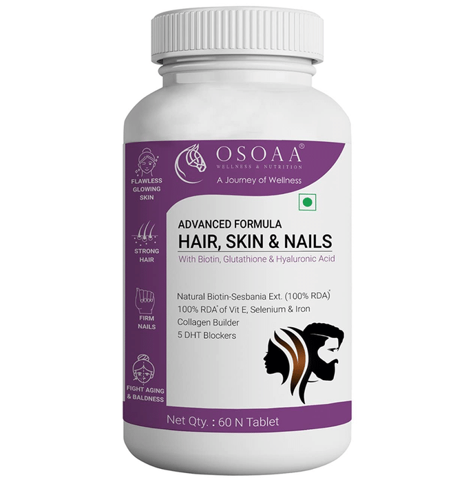 OSOAA Advance Formula Hair, Skin & Nails Tablet