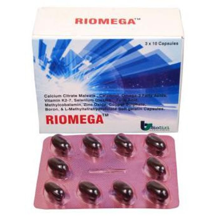 Riomega Soft Gelatin Capsule