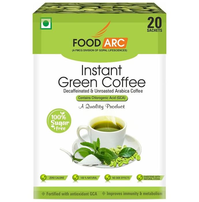 Gopal Lifesciences Instant Green Coffee Sachets (1gm Each)