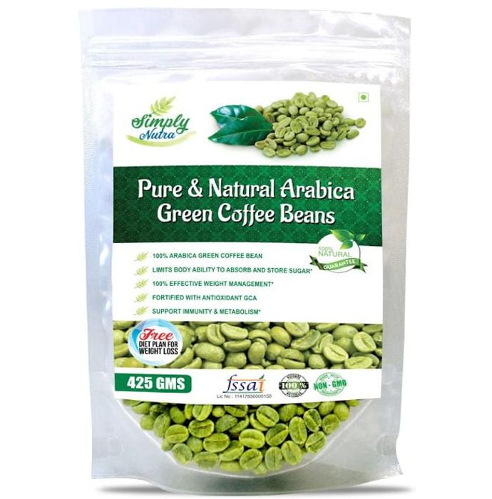 Simply Nutra Pure & Natural Arabica Green Coffee Beans