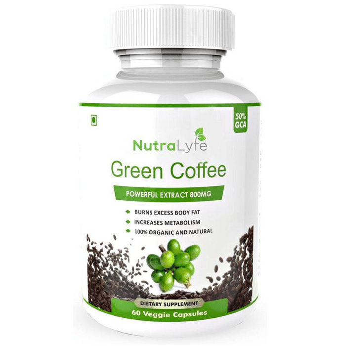 Nutralyfe Green Coffee Bean Extract Veggie Capsule